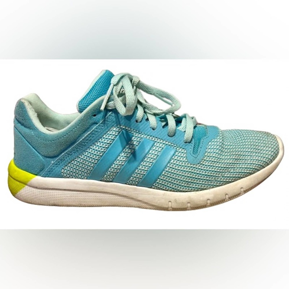 Adidas Climacool Fresh 2.0 Running Shoes B22976 - Sky Blue/Neon, Womens Size 7.5